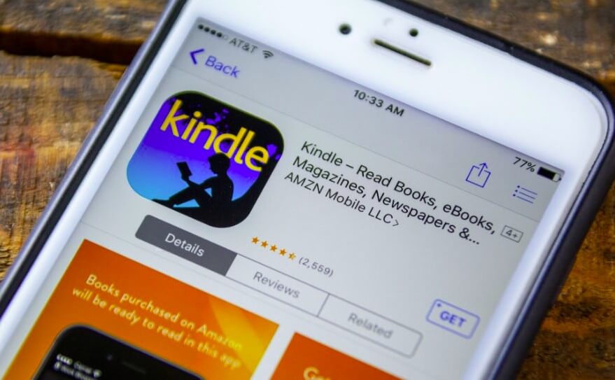Amazon Kindle top các app đọc truyện tốt nhất hiện nay