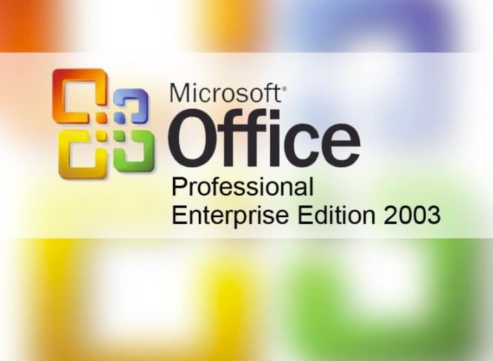 Microsoft office professional edition 2003 là gì