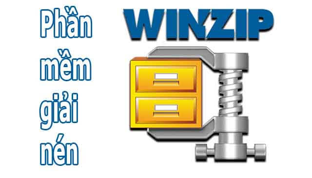 Phần mềm nén Winzip 