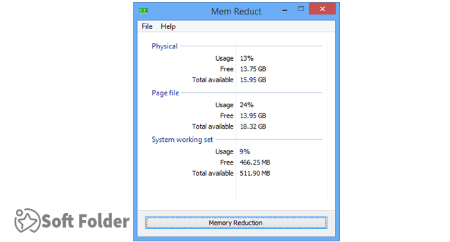 Phần mềm Mem Reduct giải phóng ram cho PC