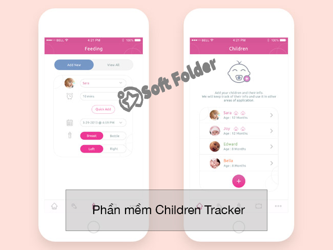 Phần mềm quản lý điện thoại android từ xa Children Tracker