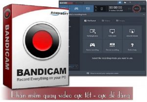 Cách cài đặt phần mềm quay video màn hình Bandicam đơn giản