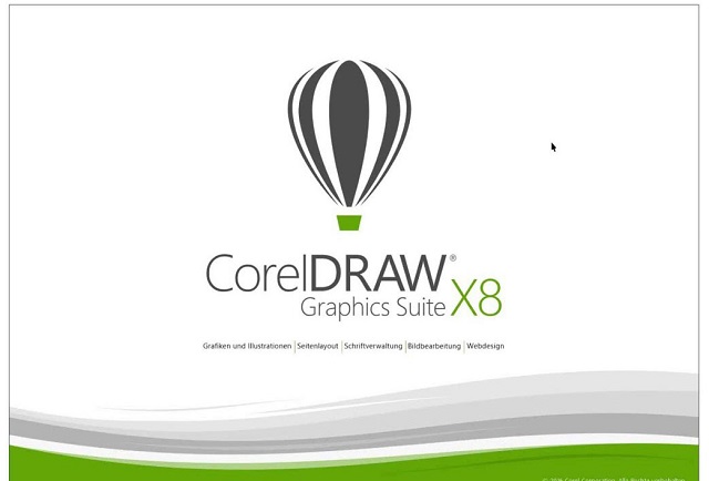 Coreldraw X8 hay gọi là Coreldraw Graphics Suite X8