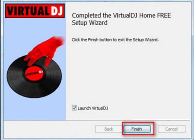 Hoàn tất bước kích hoạt Virtual DJ
