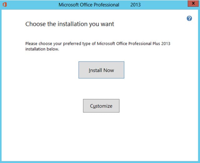 Nhấn nút Install Now để bắt đầu cài đặt Office 2013
