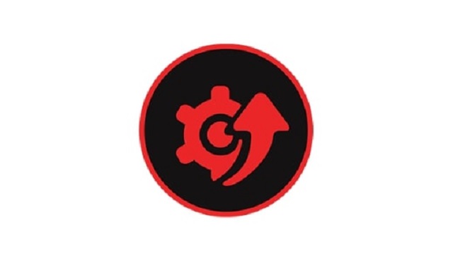 Logo của phần mềm Driver Booster được kết hợp màu đỏ và đen khá ấn tượng với người dùng
