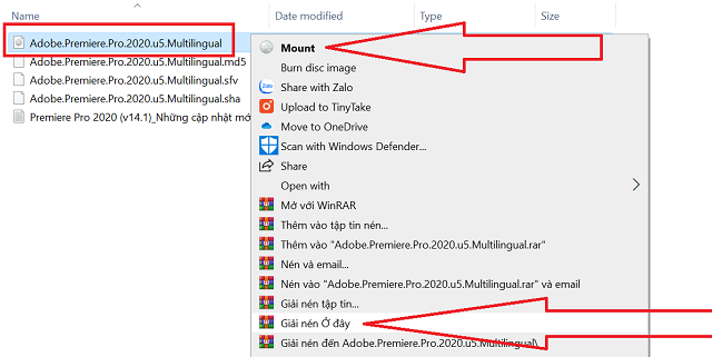 Tiếp tục thao tác lên file Adobe