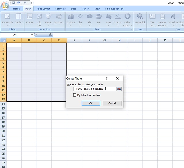 Bước 6: Nhập công thức để hoàn thành kéo số thứ tự trong Excel 