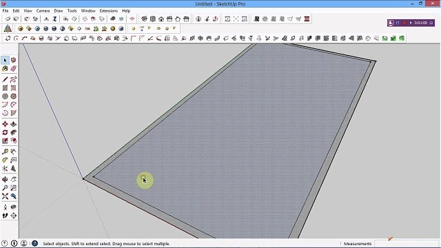 Lệnh Offset trong Sketchup