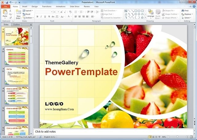 Hướng dẫn chèn thêm hình ảnh vào slide PowerPoint 2016 gacongnghecom