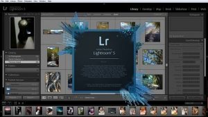 Giao diện phần mềm Lightroom 5
