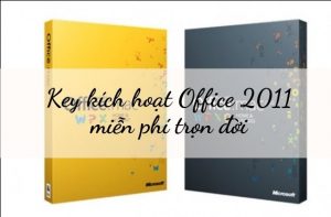 Bộ key kích hoạt Office 2011