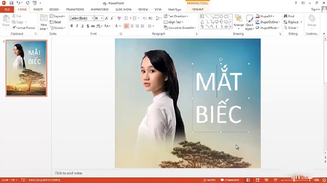 Làm poster bằng Powerpoint