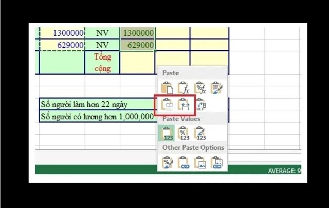 Nhấn nút No Borders và Keep Source Column Widths