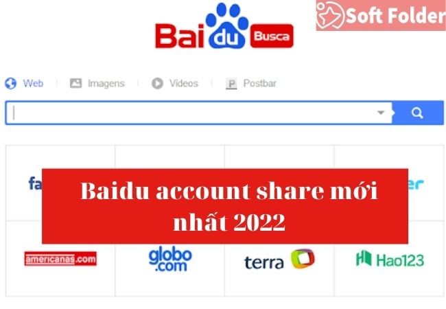 Baidu account share mới 