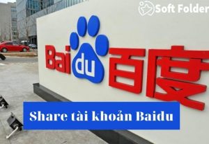 Share tài khoản Baidu miễn phí