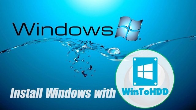 Ảnh 1: WinToHDD 4.5 - phần mềm hỗ trợ cài đặt Windows không cần USB hay DVD 