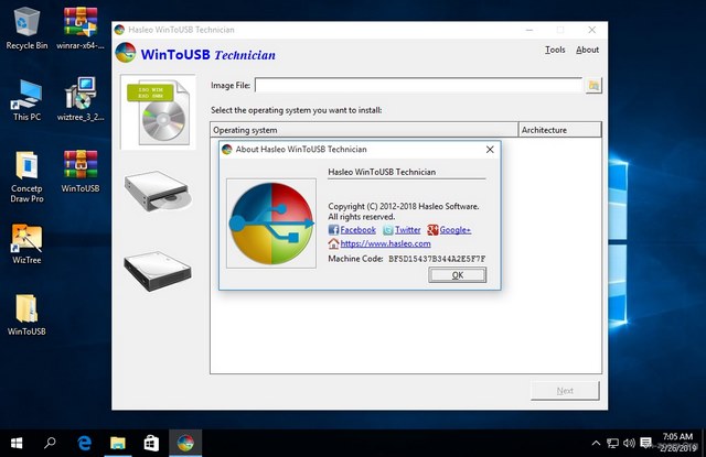 Ảnh 1: WinToUSB 6.0 là phần mềm hỗ trợ người dùng cài đặt hệ điều hành Windows