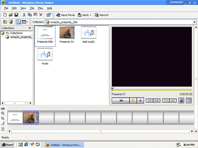 Windows Movie Maker cho phép tách đoạn để chỉnh sửa và xem demo cùng lúc